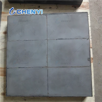 Steel Wear Liners With Ceramic Wear Face